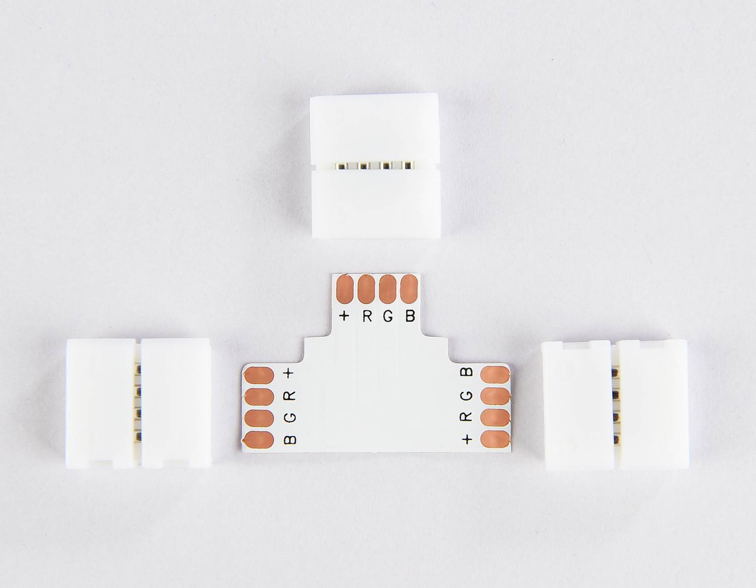 Соединитель T 5050 12/24V (4 конт.) (5шт) Ambrella LED Strip GS7001