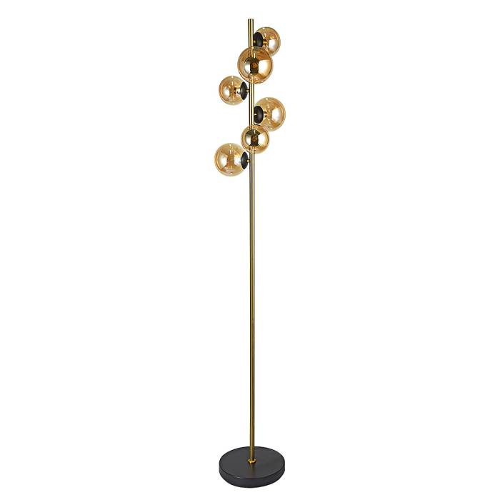 Торшер Arte Lamp Gemini A2243PN-6PB Торшер Arte Lamp Gemini A2243PN-6PB