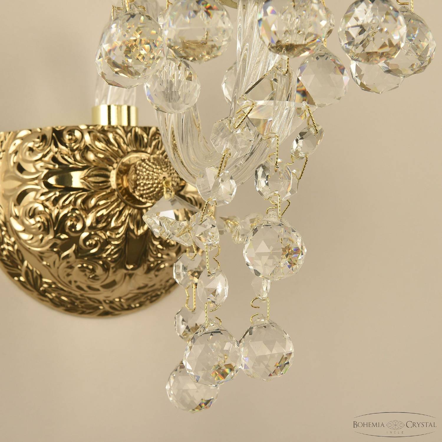 Настенное бра Bohemia 1609 16209B/1/141 G