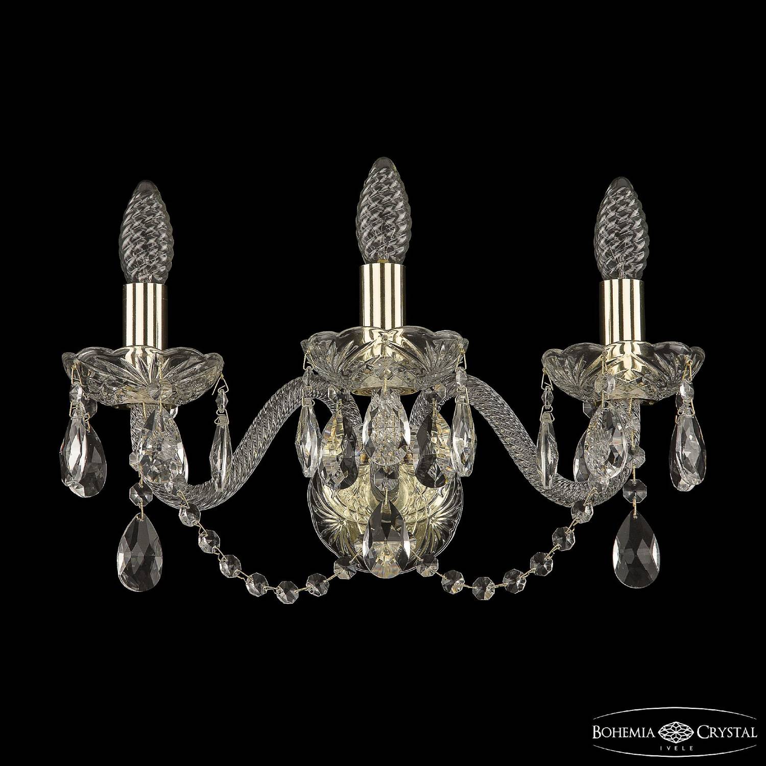 Настенное бра Bohemia 101 101B/3/165 G