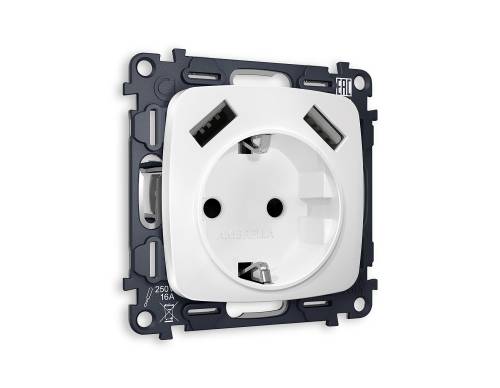 Розетка Ambrella Volt OMEGA MO129010