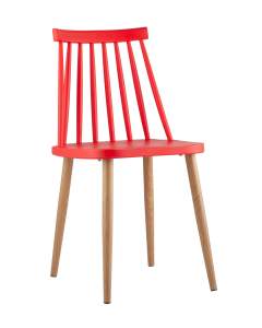 Стул пластиковый Stool Group Морган Y820 red