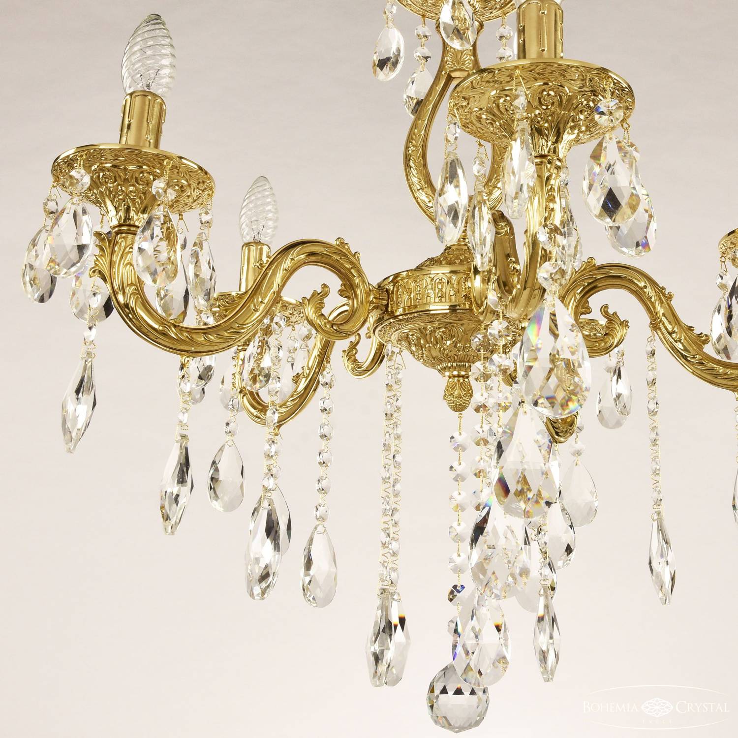 Подвесная хрустальная люстра 7101 Bohemia 71301/5/175 B G