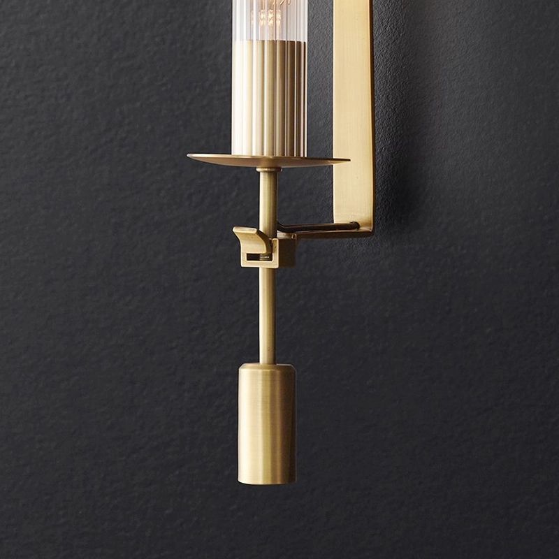 Настенное бра Delight Collection Wall lamp MT8615-1W antique brass