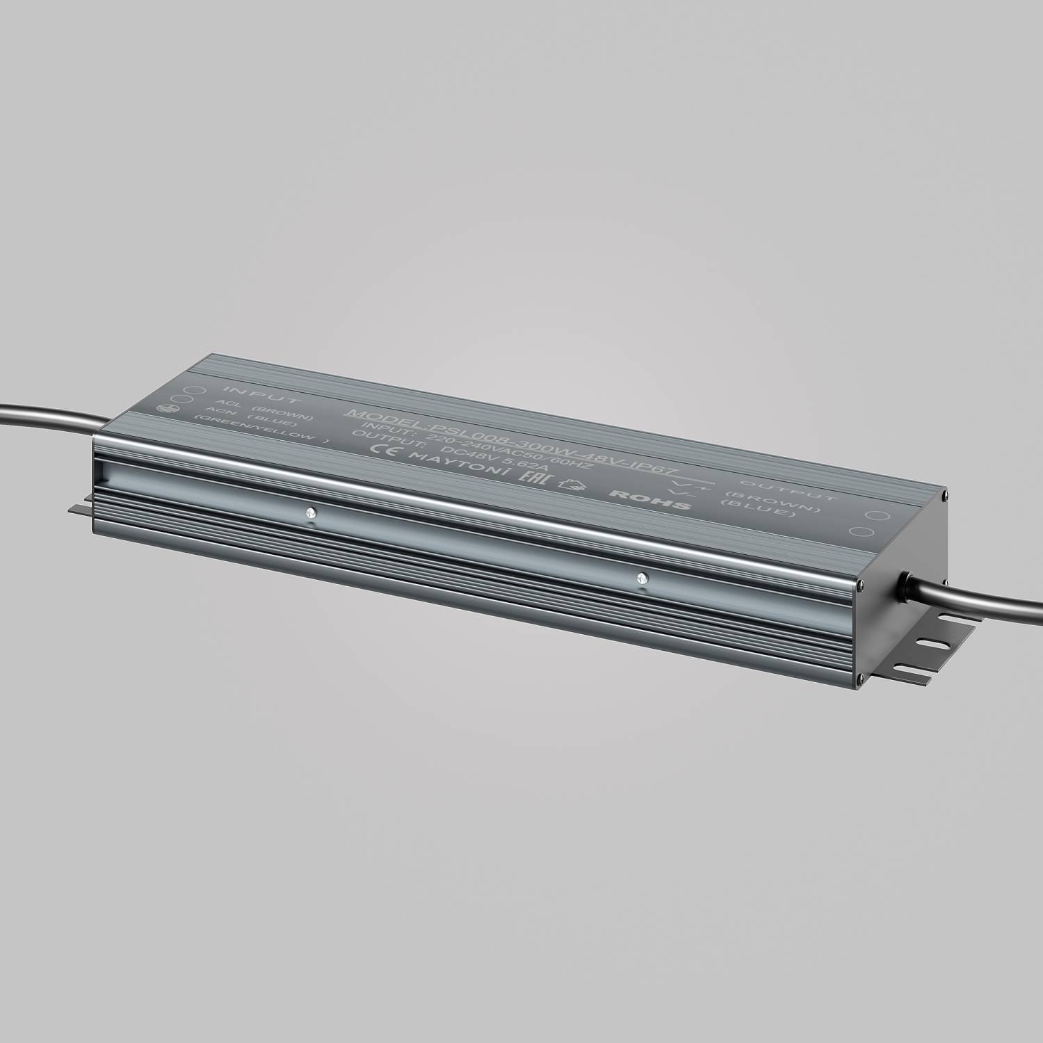 Блок питания Maytoni Power Supply Magnetic PSL008-300W-48V-IP67 Блок питания Maytoni Power Supply Magnetic PSL008-300W-48V-IP67