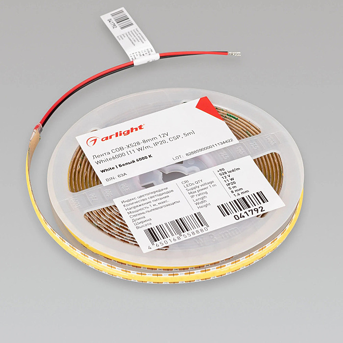 Светодиодная лента Arlight Cob Открытая 041792