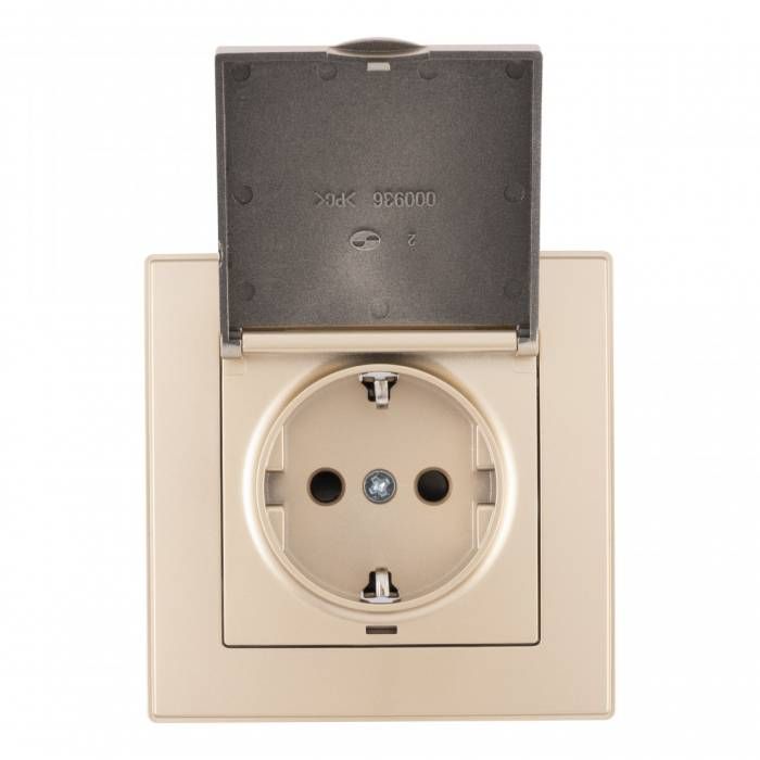 Розетка Arte Milano Set06-1 SET06-1-41-1 shampan