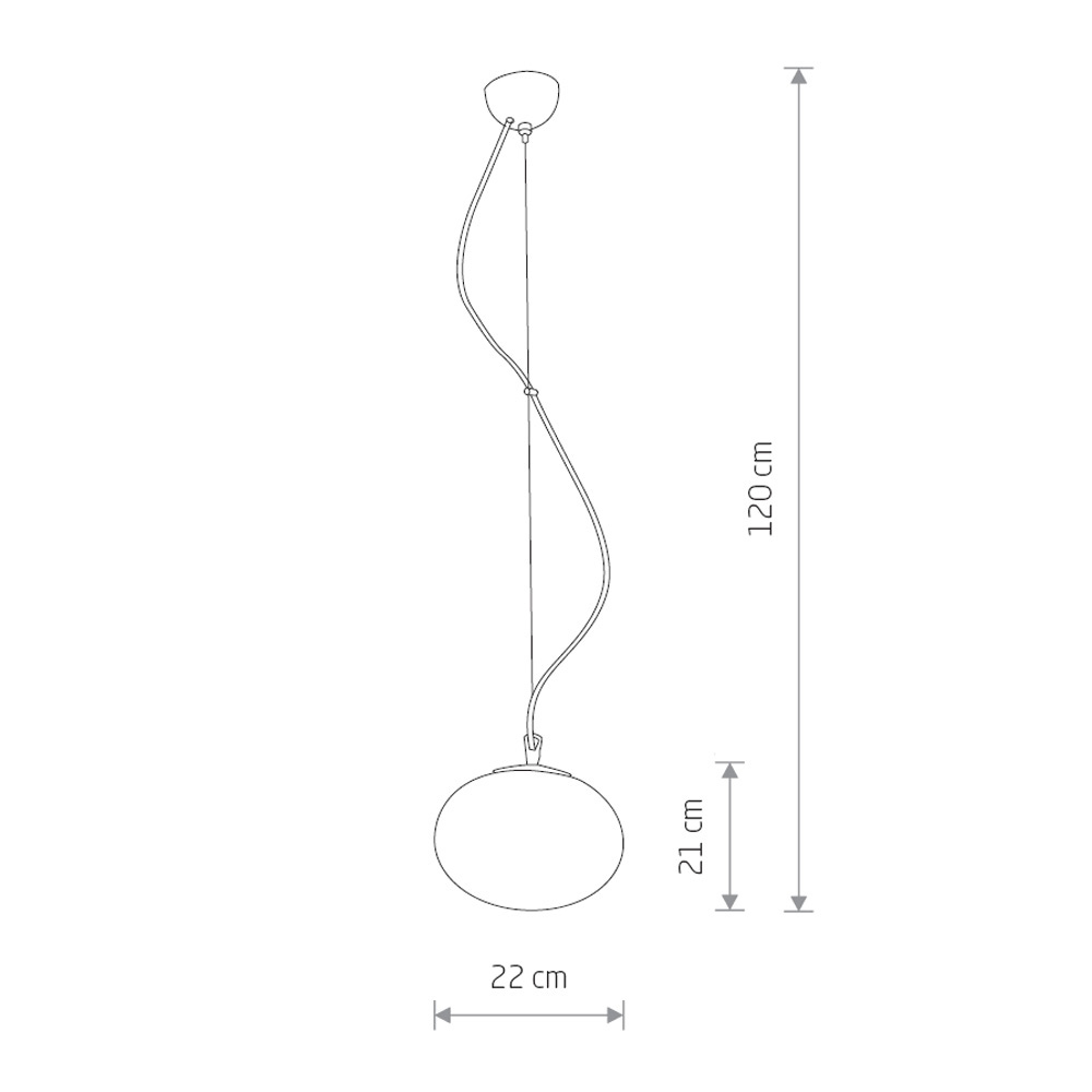Светильник подвесной Nowodvorski Nuage 7024