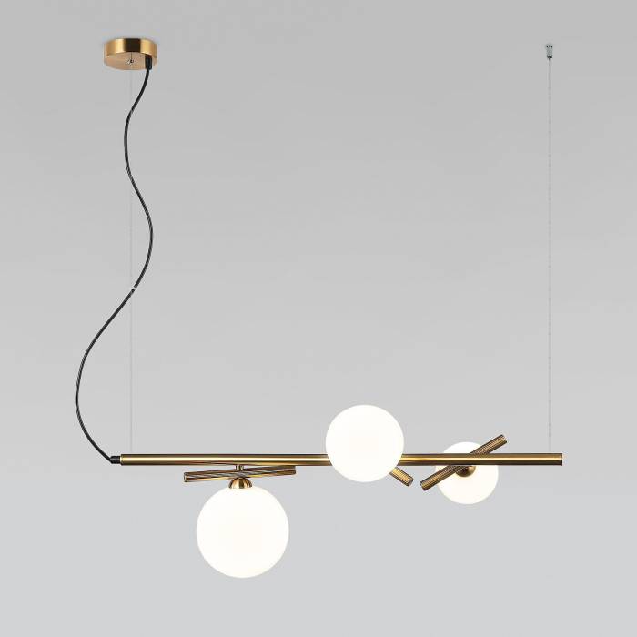 Светильник подвесной Eurosvet Salut 50382/3 латунь