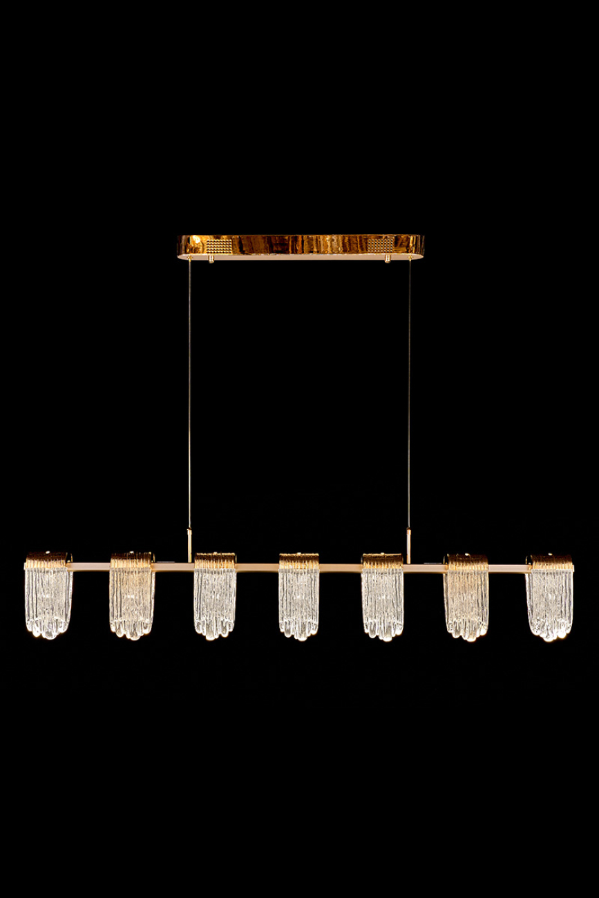 Светильник подвесной LEON Cascade LE7717/7L Gold