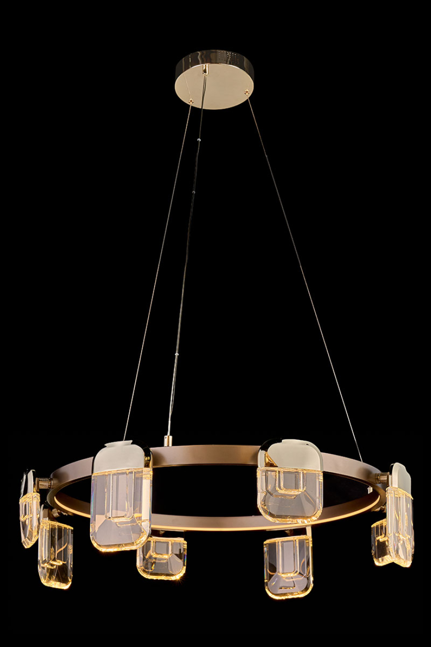 Подвесная люстра LEON Natali LE7771/8 Gold