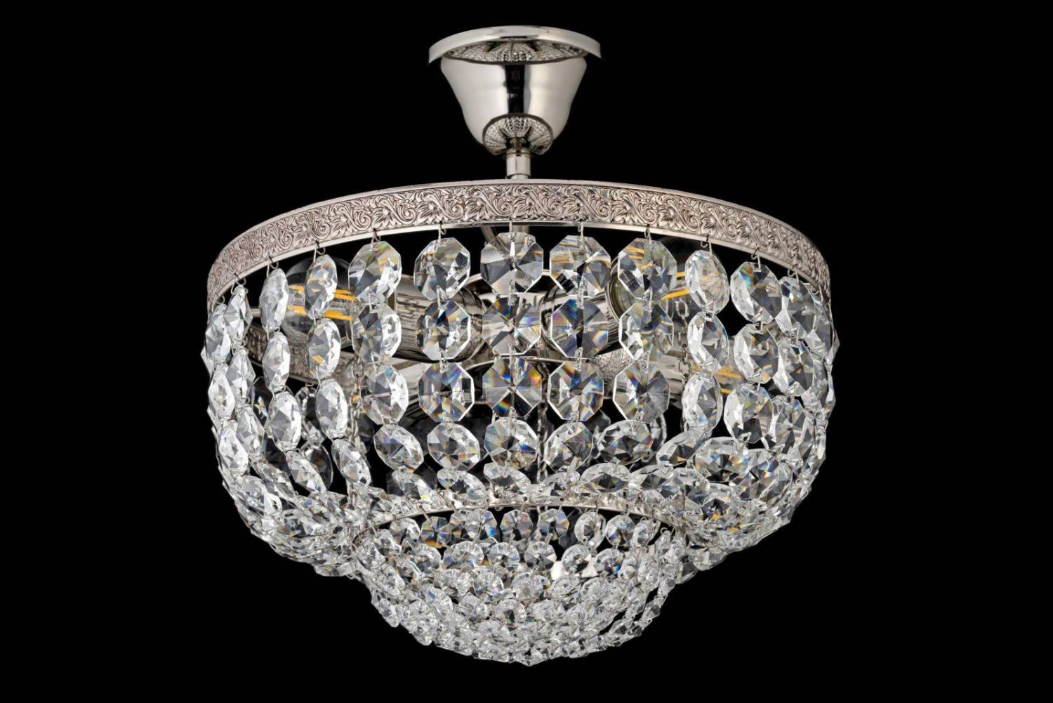 Потолочная хрустальная люстра Arti Lampadari Favola Favola E 1.3.30.501 N