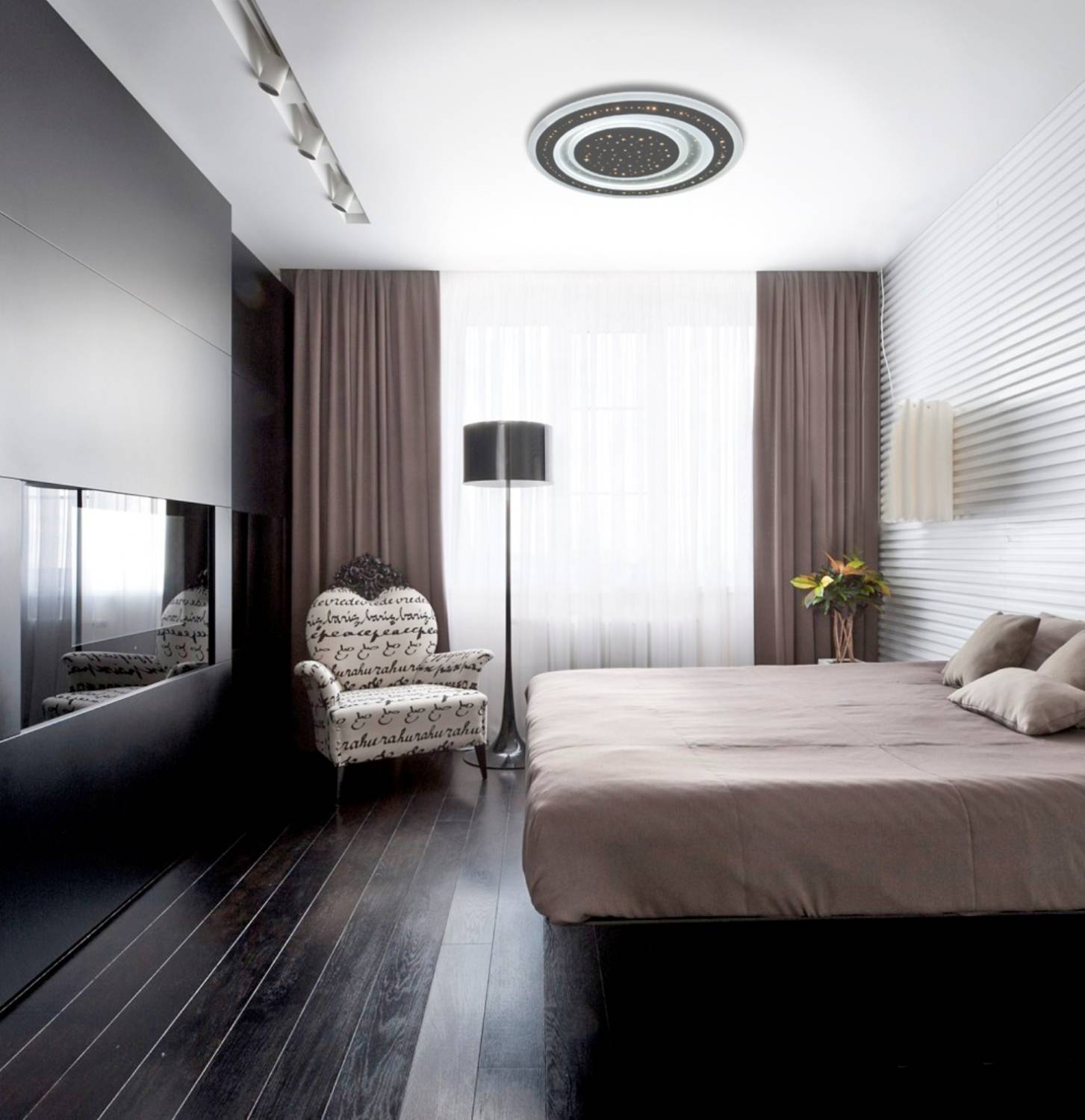 Потолочная светодиодная люстра LED Natali Kovaltseva 81015/6C