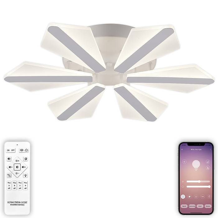 Потолочная люстра Natali Kovaltseva LEDLIGHT LED LAMPS 81165