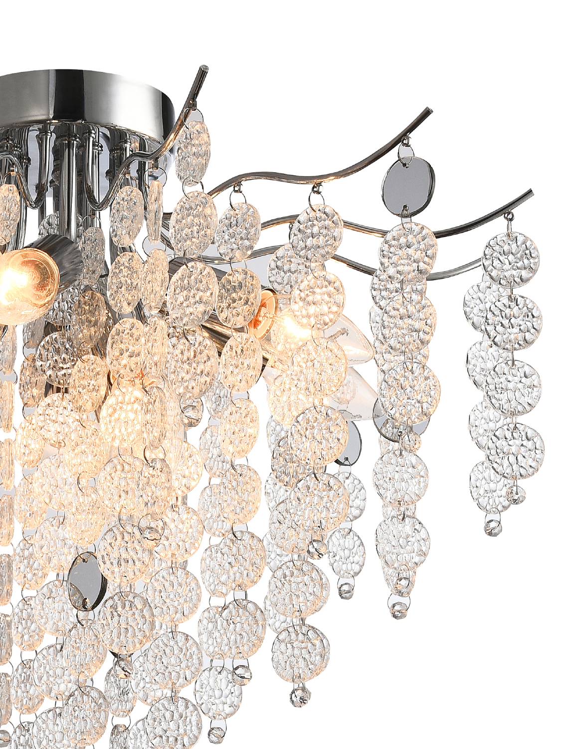 Потолочная люстра Natali Kovaltseva Monza MONZA 91008/9C CHROME