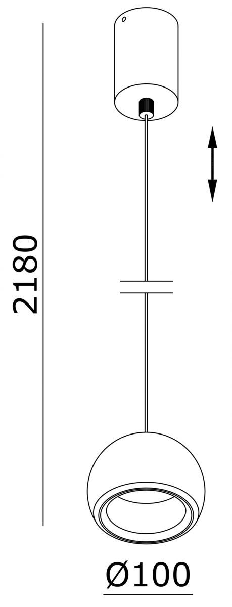 Светильник подвесной Deko-Light Heze 342126