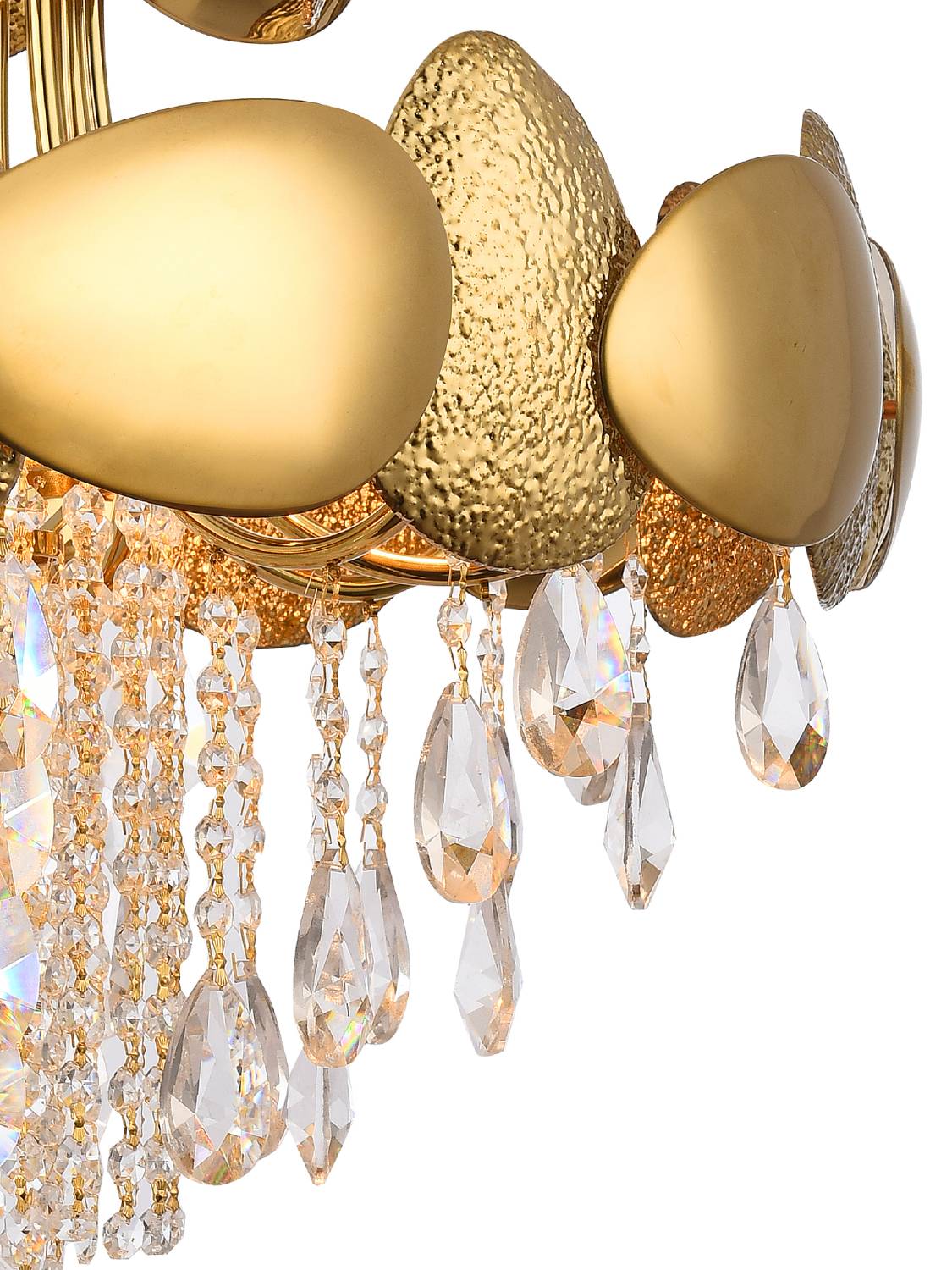 Подвесная люстра Natali Kovaltseva Valencia VALENCIA 91009/8C GOLD