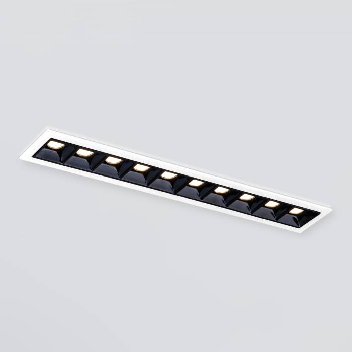 Встраиваемый светильник Elektrostandard 9921 & 9922 & 9923 LED 9922 LED 20W 4200K белый/черный