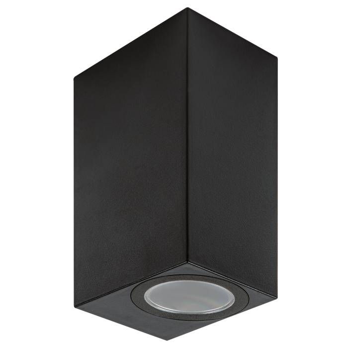 Уличный настенный светильник Uniel Настенные uul-a01s UUL-P42A 2х6W/GU10 IP65 BLACK