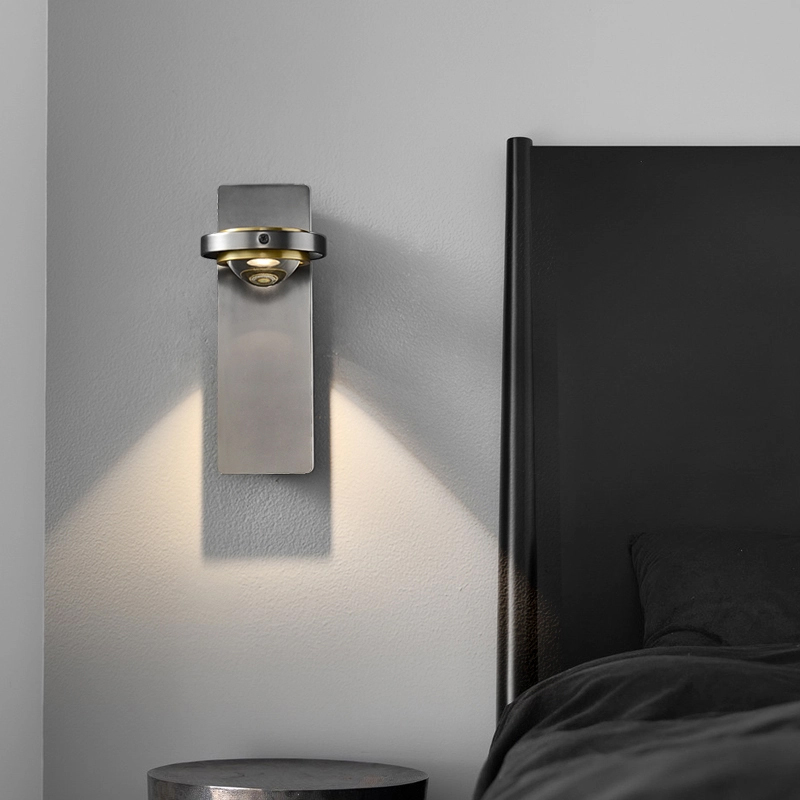Настенный светильник Delight Collection Wall lamp MT9108-1W gun black