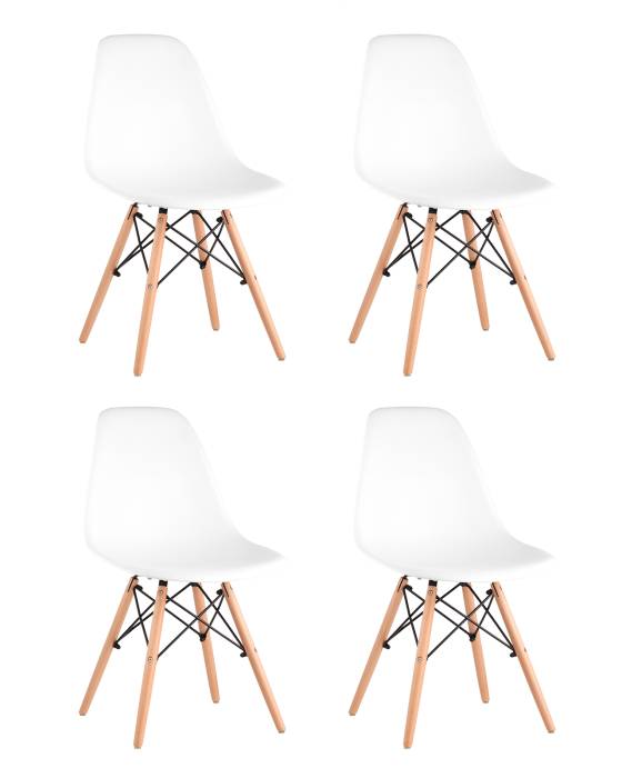 Комплект стульев Stool Group Style DSW Y801-V SEAT white x4