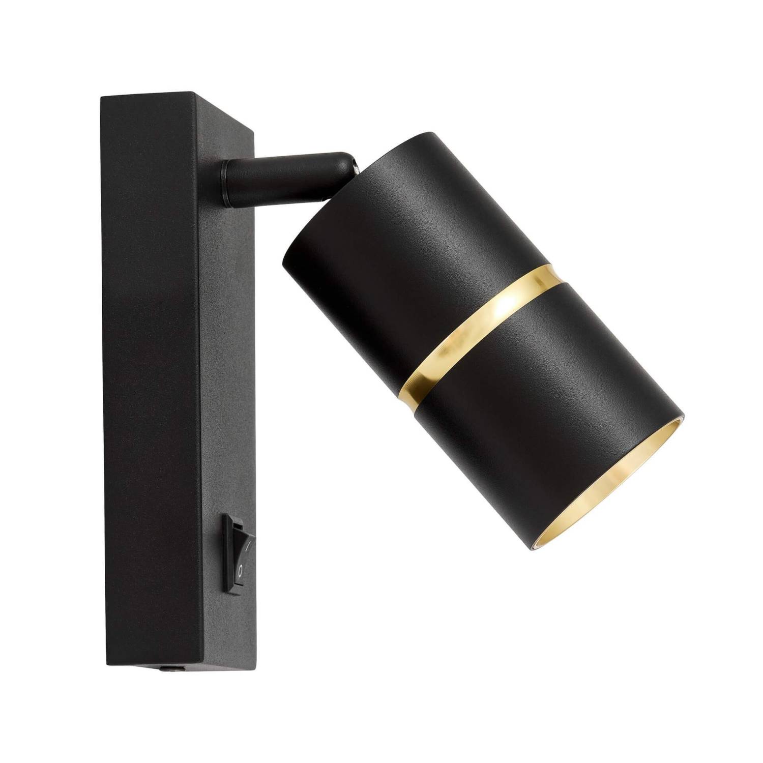 Настенный светильник Lumina Deco Asti TS TK40-W1 BK+GD