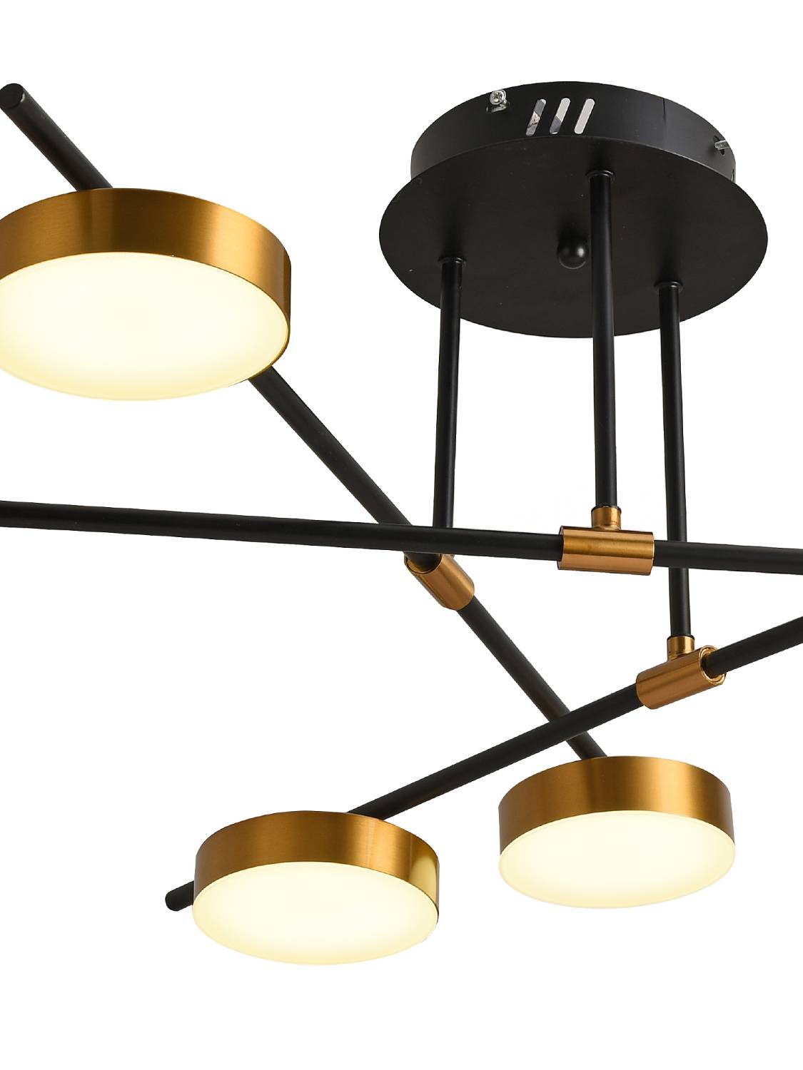 Потолочная люстра Natali Kovaltseva Loft Led LED LAMPS 81101/6C GOLD BLACK