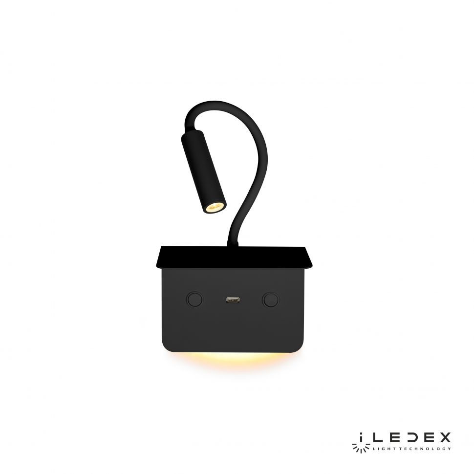 Настенный светильник ILedex Support 7031C BK