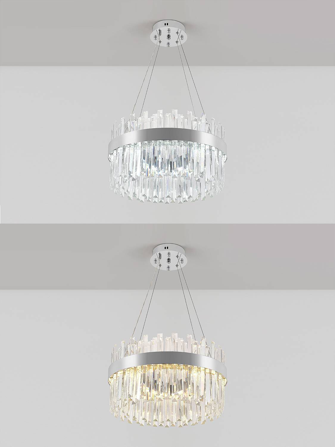 Подвесная люстра Natali Kovaltseva Smart Нимбы LED LAMPS 81271