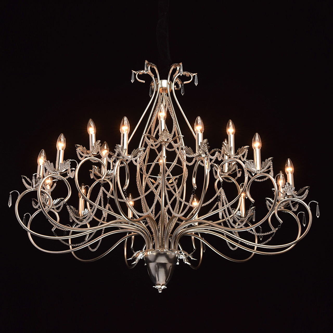 Подвесная хрустальная люстра Валенсия Chiaro 299010918