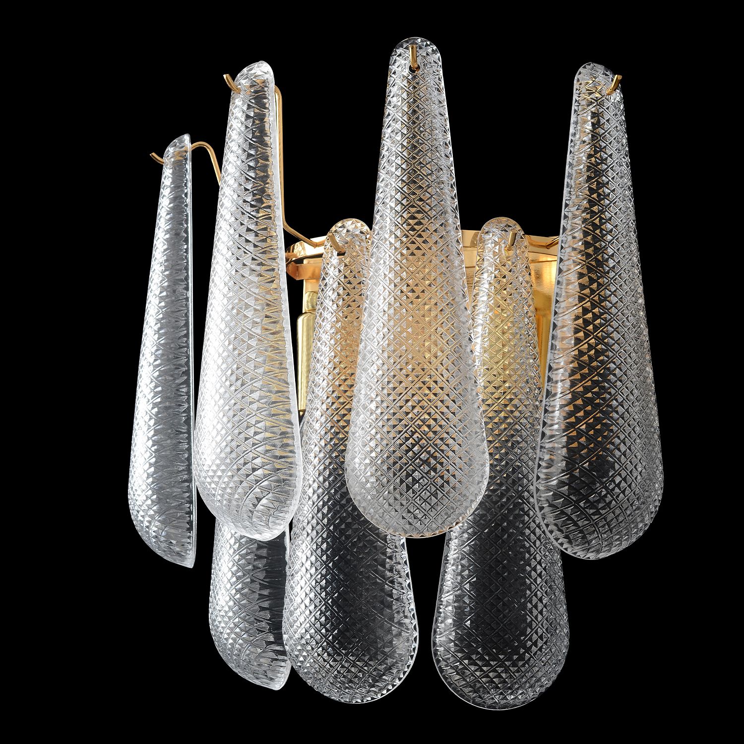 Настенное бра Crystal Lux Fontain FONTAIN AP2 GOLD