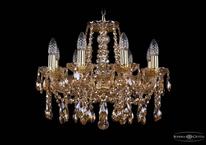 Подвесная хрустальная люстра 1413 Bohemia 1413/8/165 G M721