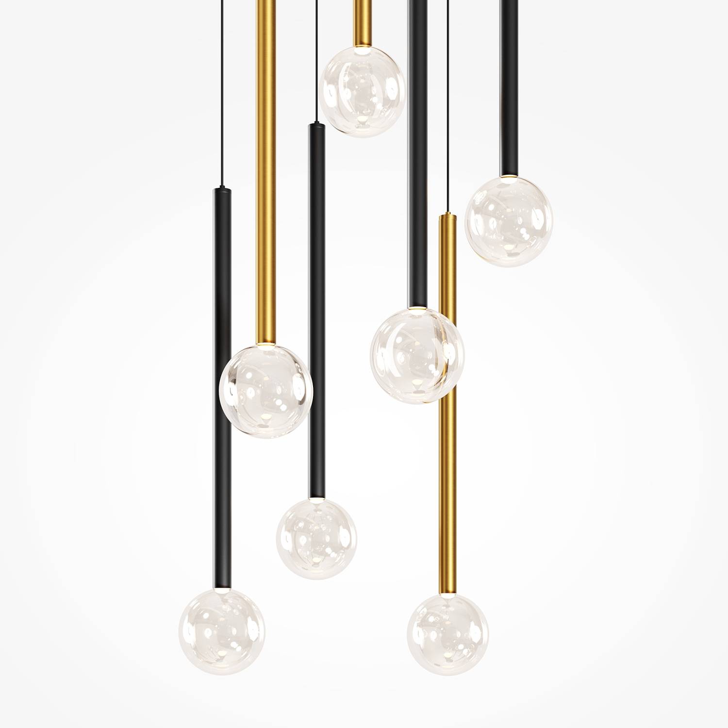 Светильник подвесной Maytoni Bubble dream MOD383PL-L20BBS3K