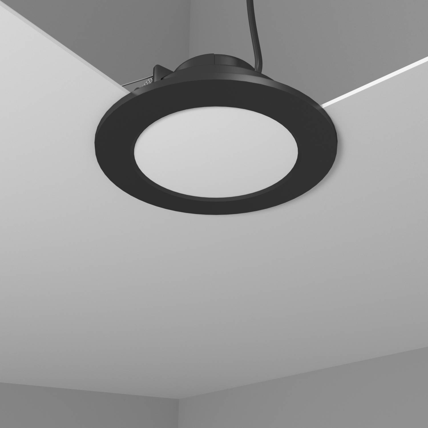 Встраиваемый светильник Interiorlight 7WCCT черный