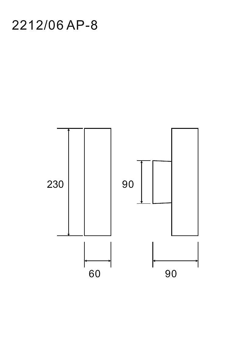 Настенный светильник Divinare Cottero 2212/06 AP-8