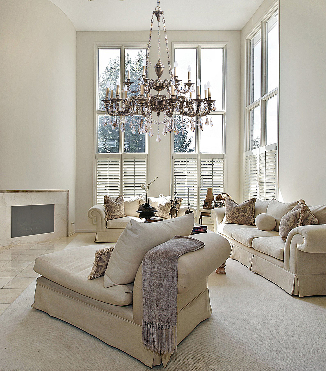 Подвесная хрустальная люстра Габриэль Chiaro 491010918