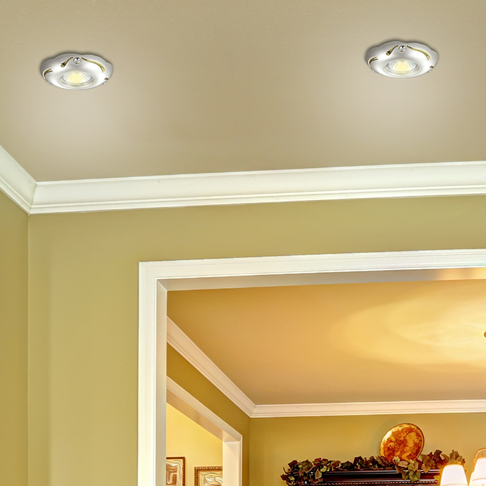 Встраиваемый светильник с узорами Grain 370288 Novotech