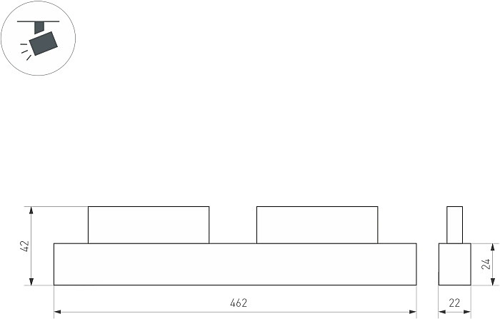 Трековый светильник Arlight Mag-Orient 041879