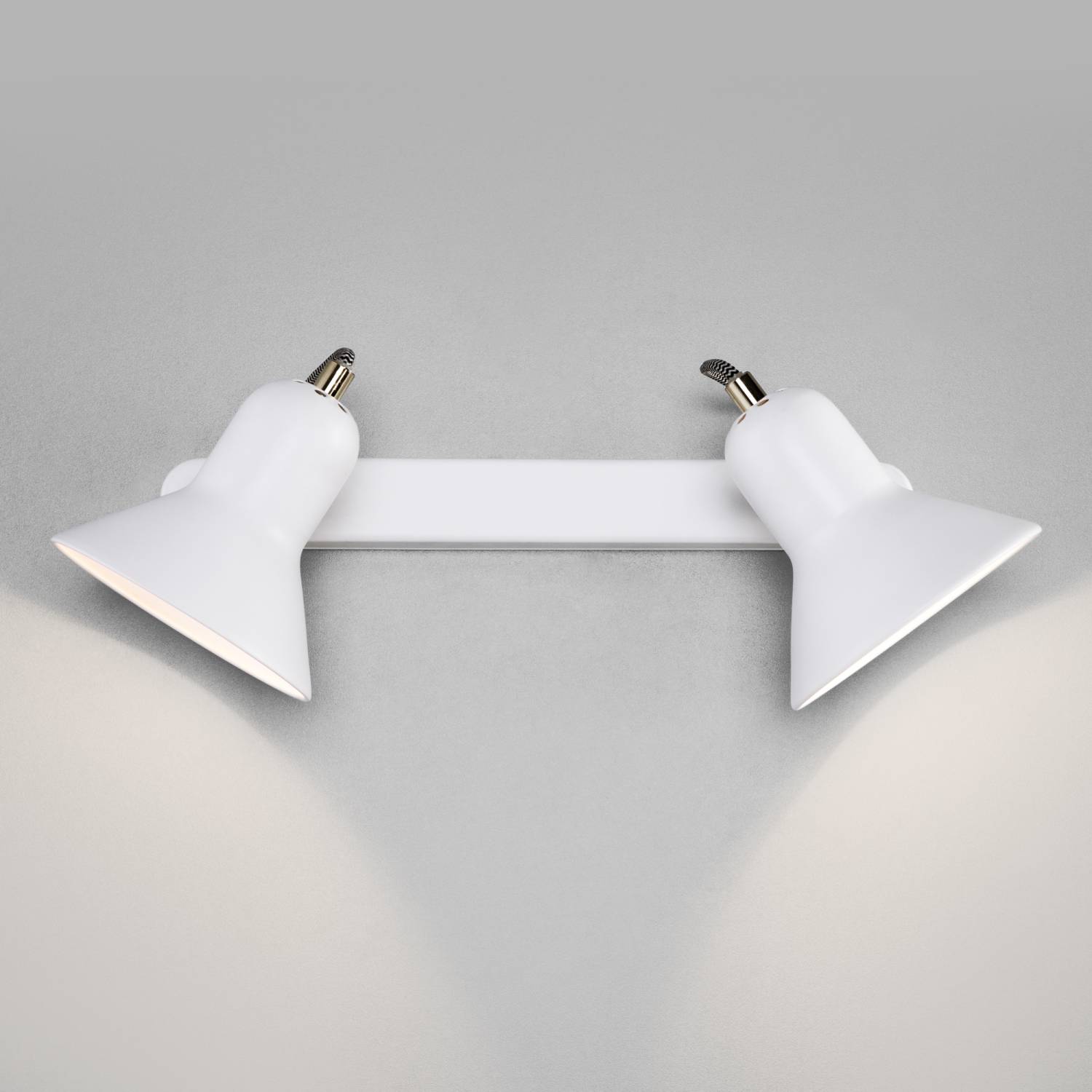 Светильник спот Eurosvet Canotier 20083/2 белый/золото