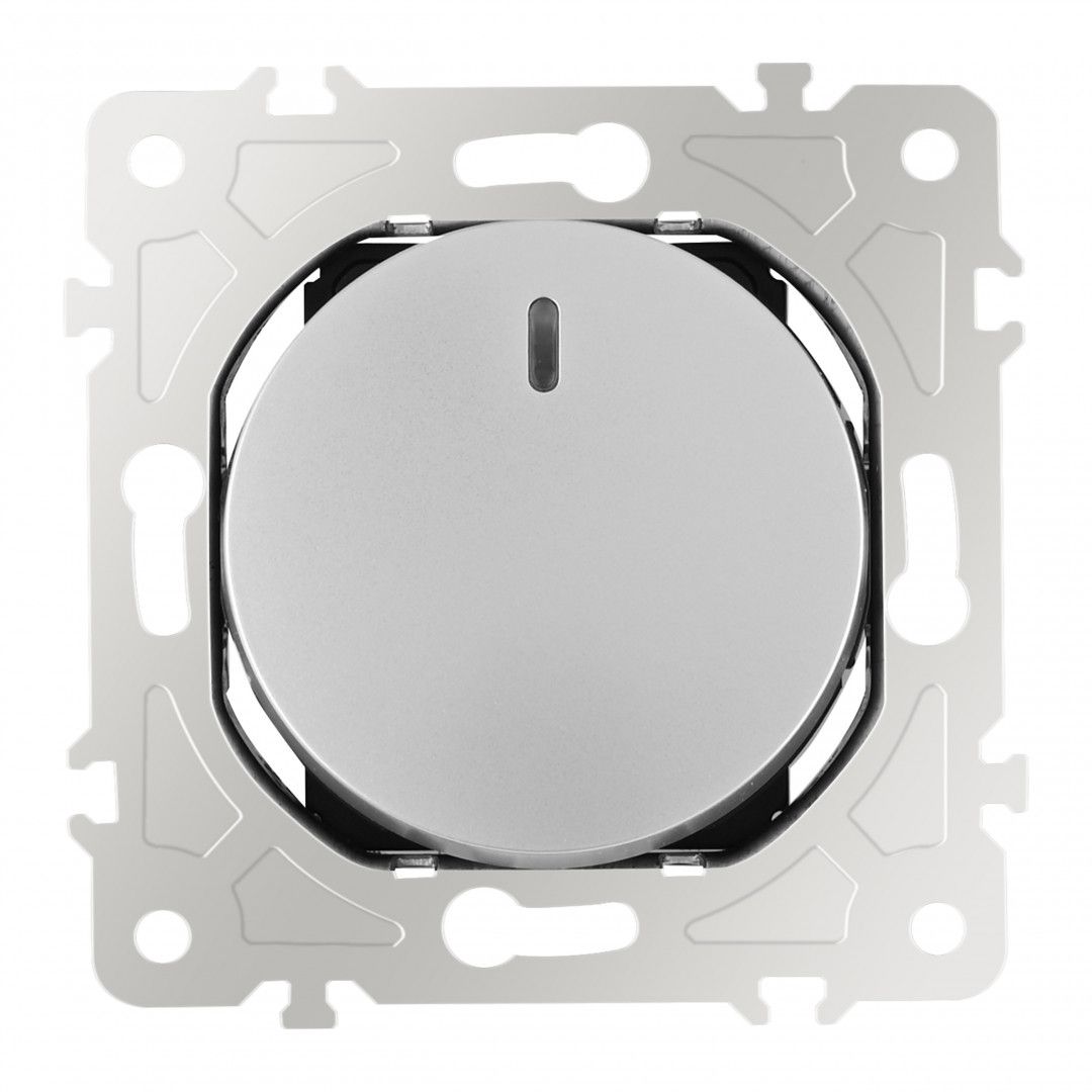 Выключатель Arte Milano Am-202 202.31-1.silver