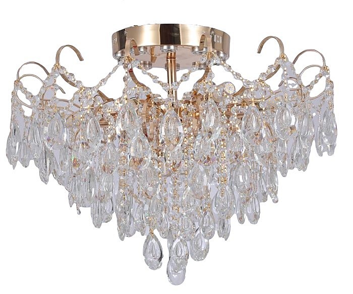 Потолочная люстра ЭкономСвет 15506 15506/9FGD CL WTLED