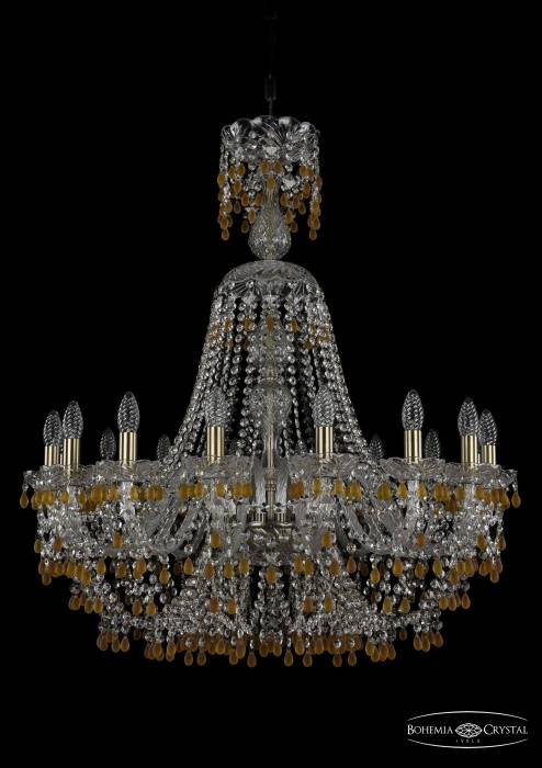 Подвесная хрустальная люстра 1410 Bohemia 1410/16/300/XL-95 Pa V1003