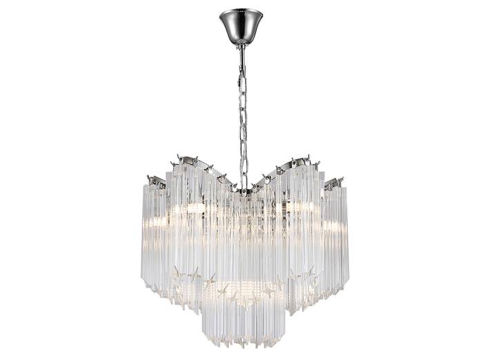 Подвесная люстра Newport Amanda 8906/C nickel