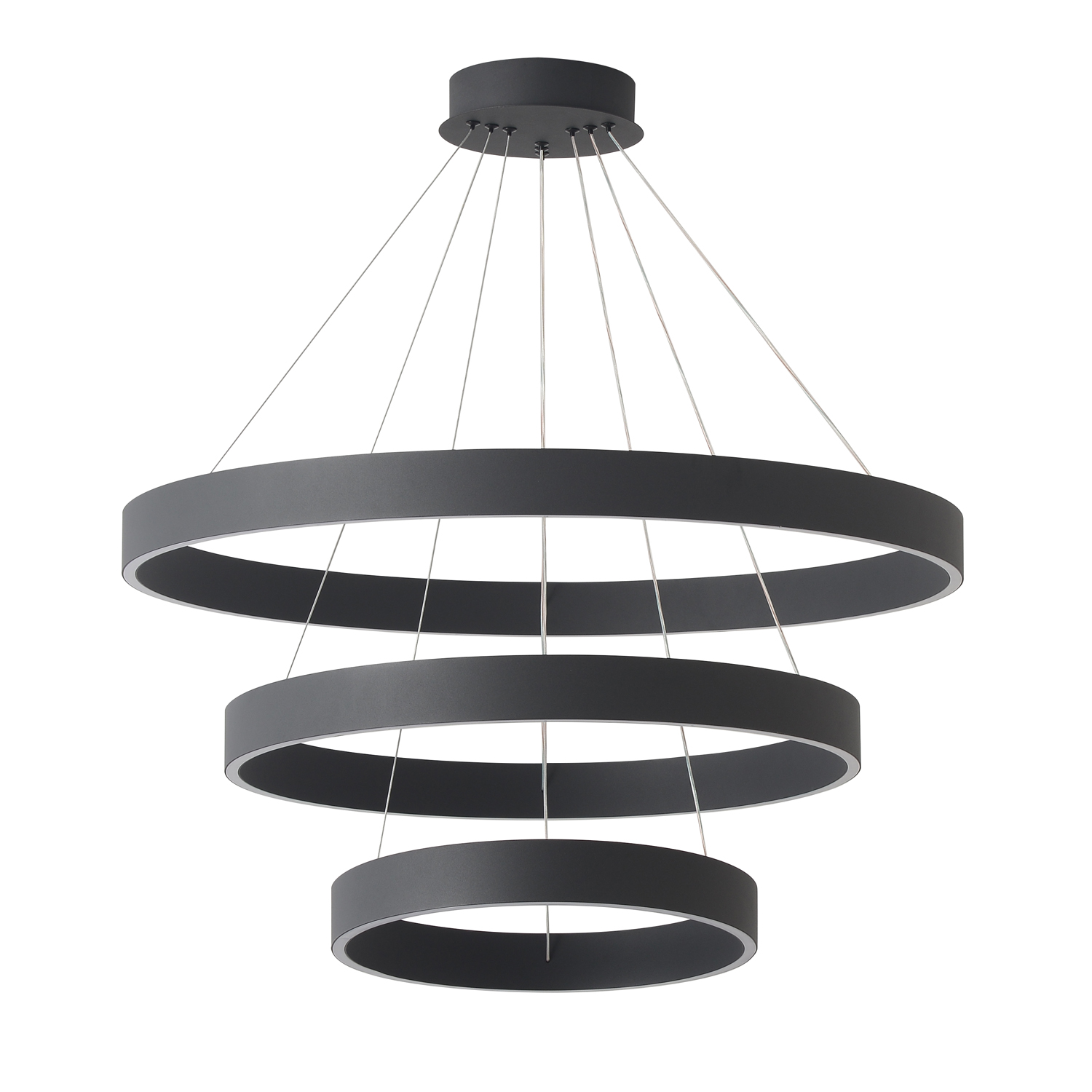 Подвесная люстра Crystal Lux Tron TRON SP158W LED BLACK