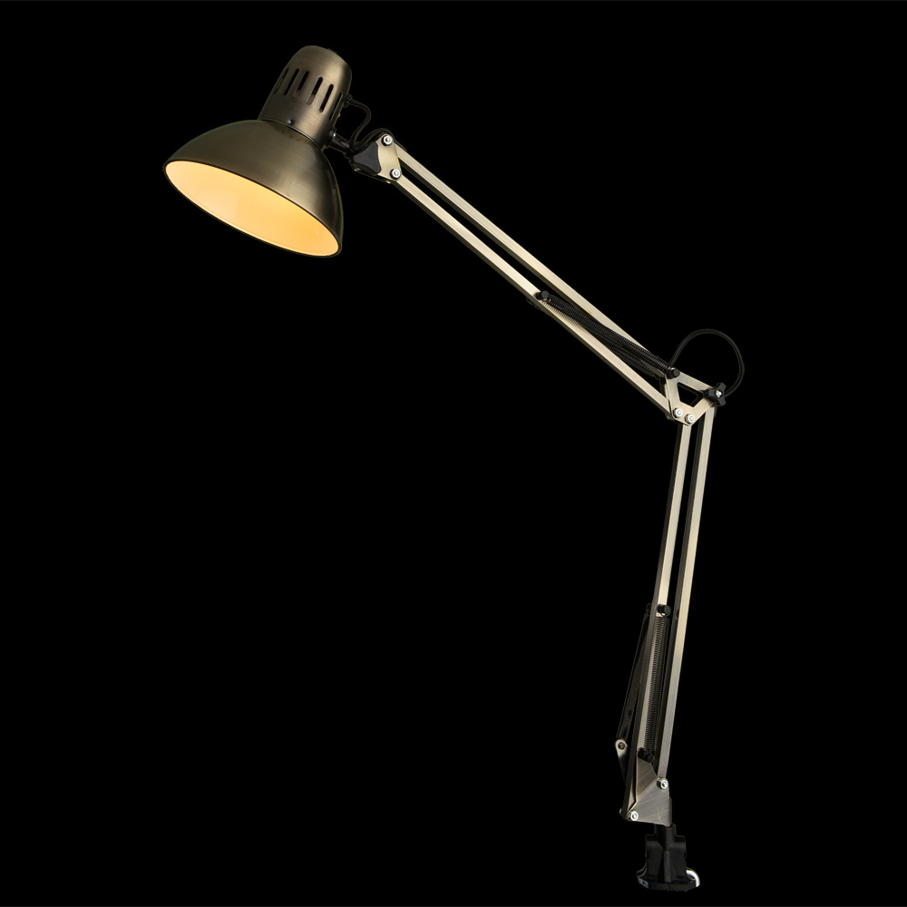 Настольная лампа на струбцине Arte Lamp Senior A6068LT-1AB