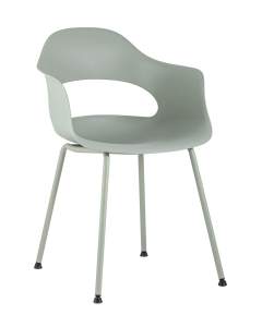 Стул пластиковый Stool Group Lady SL-7018K greyish green 90455