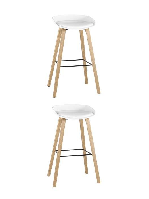Комплект стульев Stool Group Libra 8319B WHITE X2