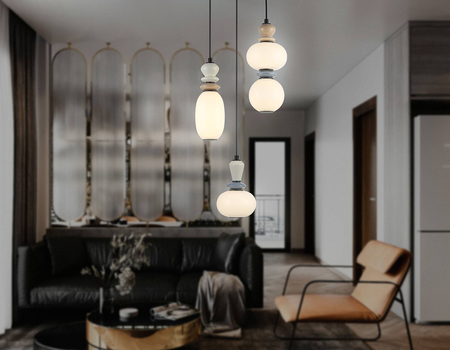 Светильник подвесной Ambrella Ceramo Modern LH53143