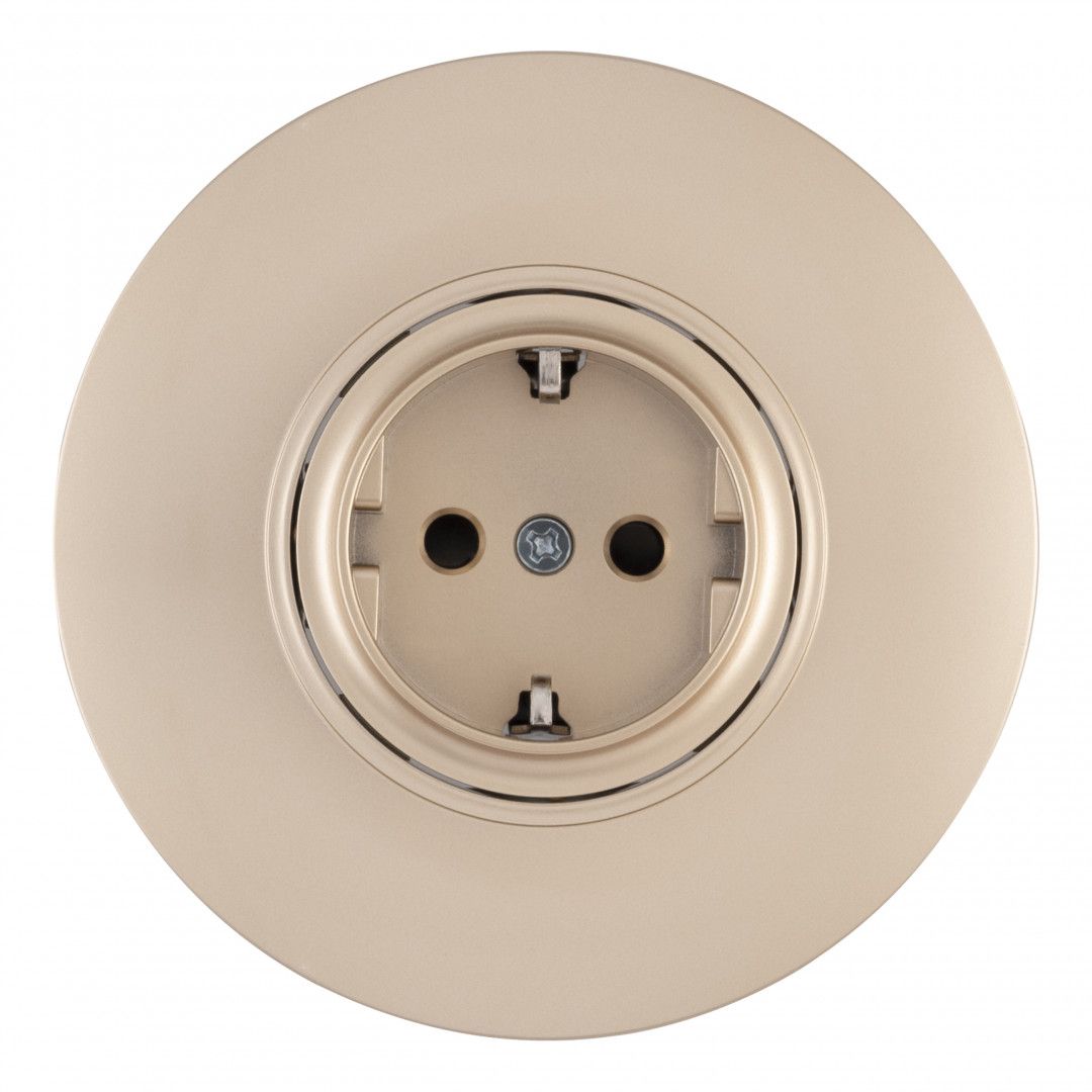 Розетка Arte Milano Set08-1 SET08-1-40-1 shampan