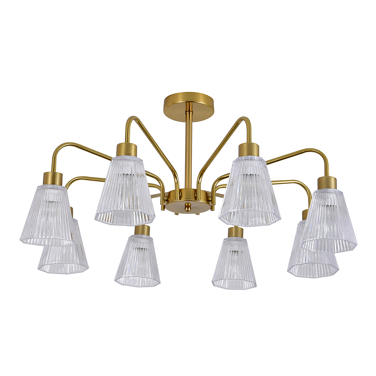 Потолочная люстра Escada Berzelia 150001/8R E14*40W Copper ES0000029